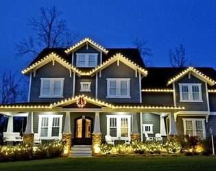 Expert LED Christmas Light Installation In The Hills, TX